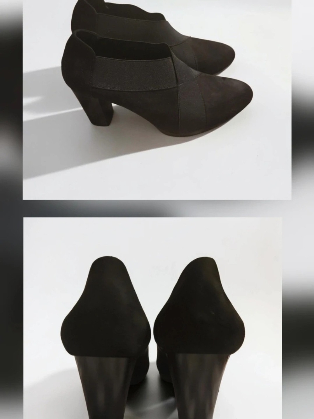 Andrew Geller "Kell" High Heel Dress Shooties / Ankle Booties. Size 6